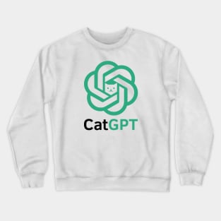 CatGPT 🤖🐱 Crewneck Sweatshirt